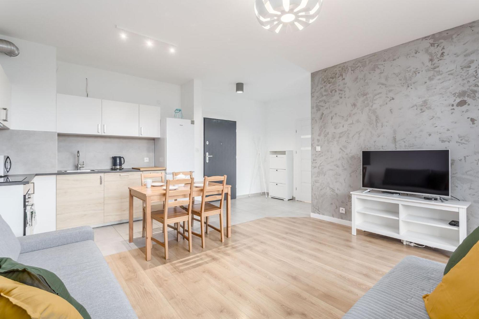 Ferienwohnung Enjoy! Marywilska Warschau Exterior foto