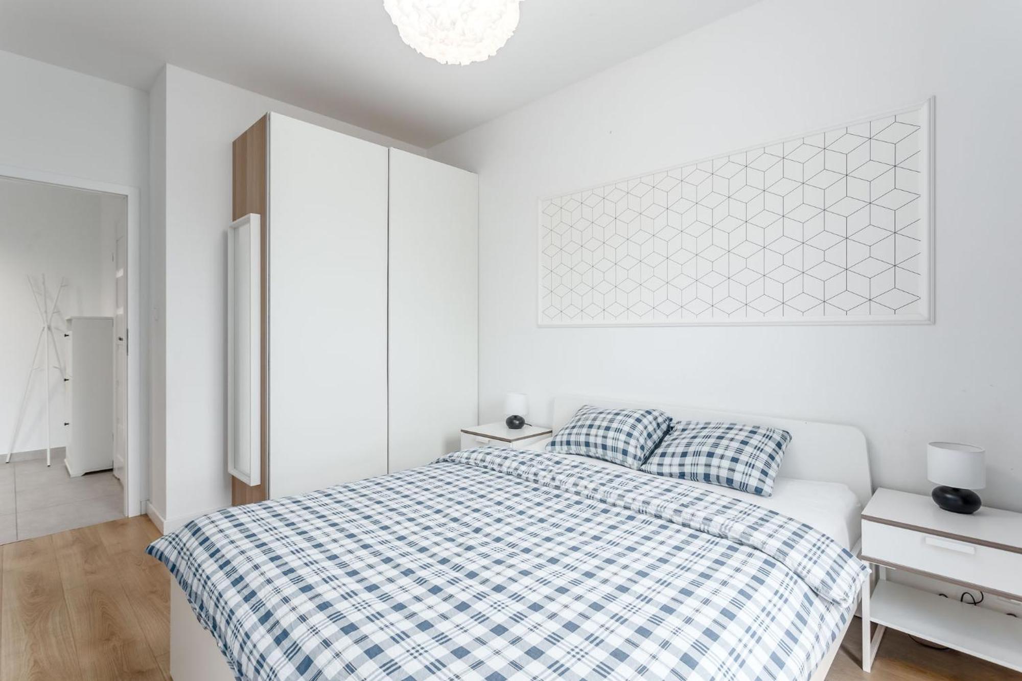Ferienwohnung Enjoy! Marywilska Warschau Exterior foto