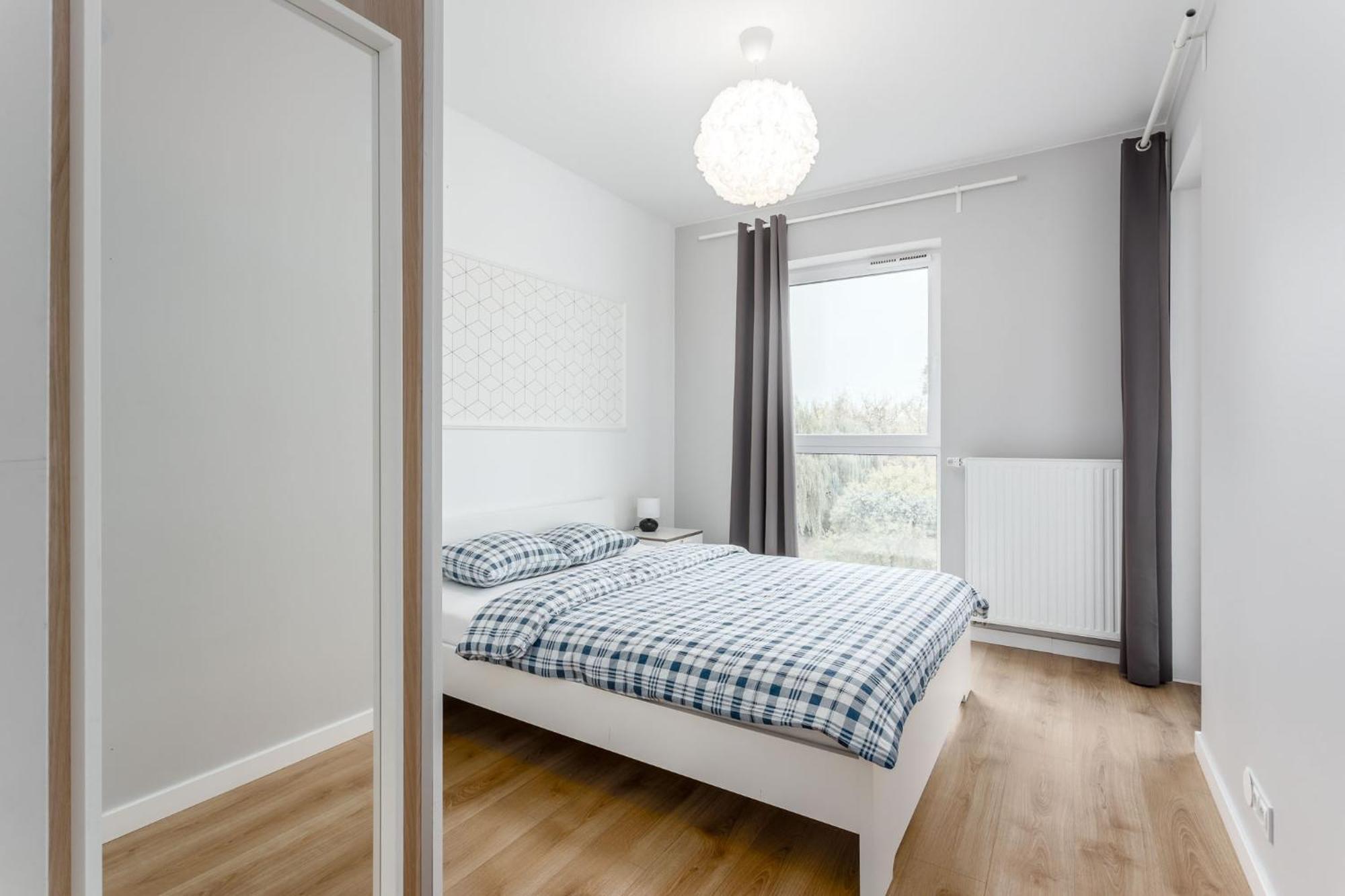 Ferienwohnung Enjoy! Marywilska Warschau Exterior foto