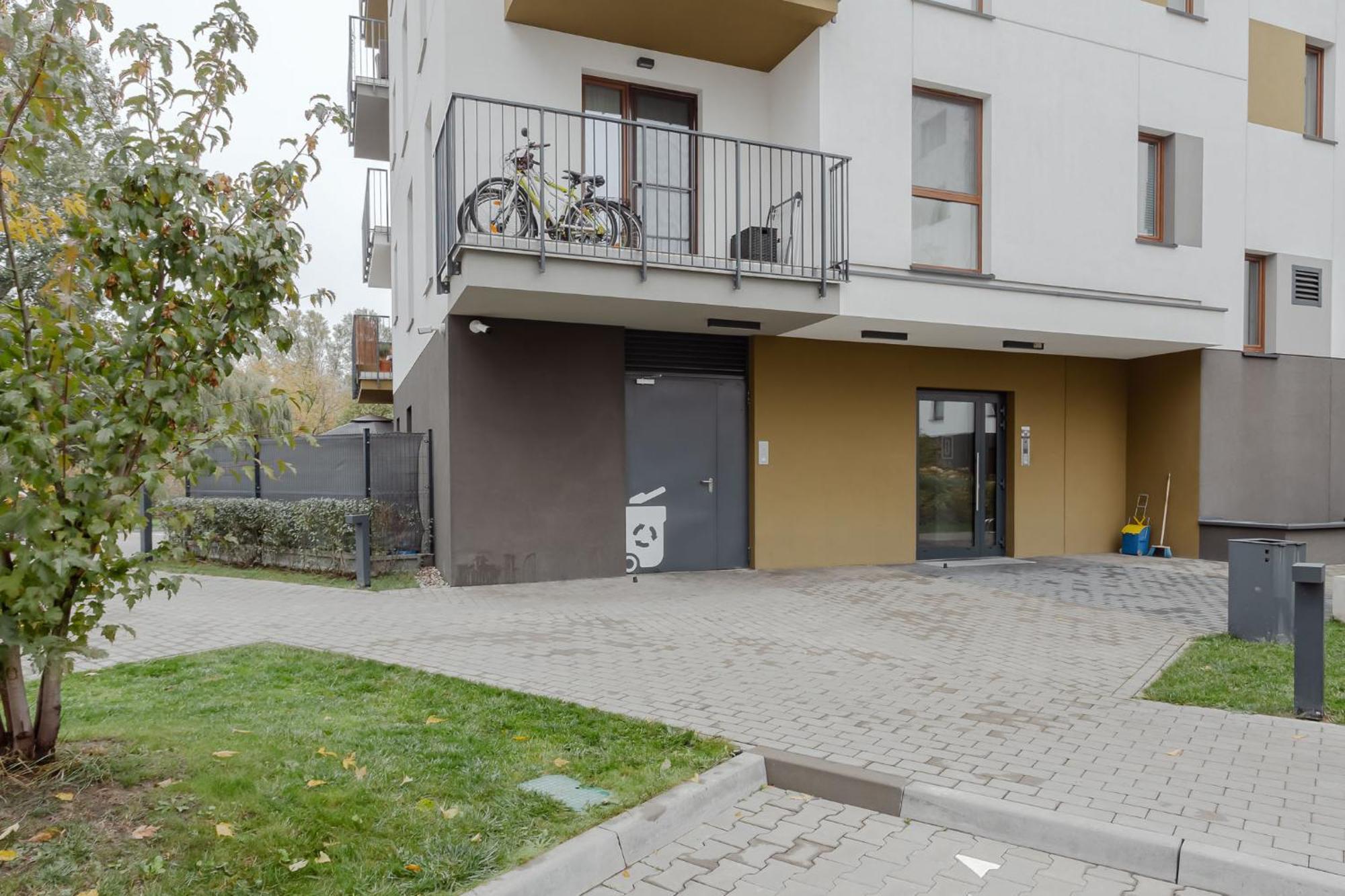 Ferienwohnung Enjoy! Marywilska Warschau Exterior foto