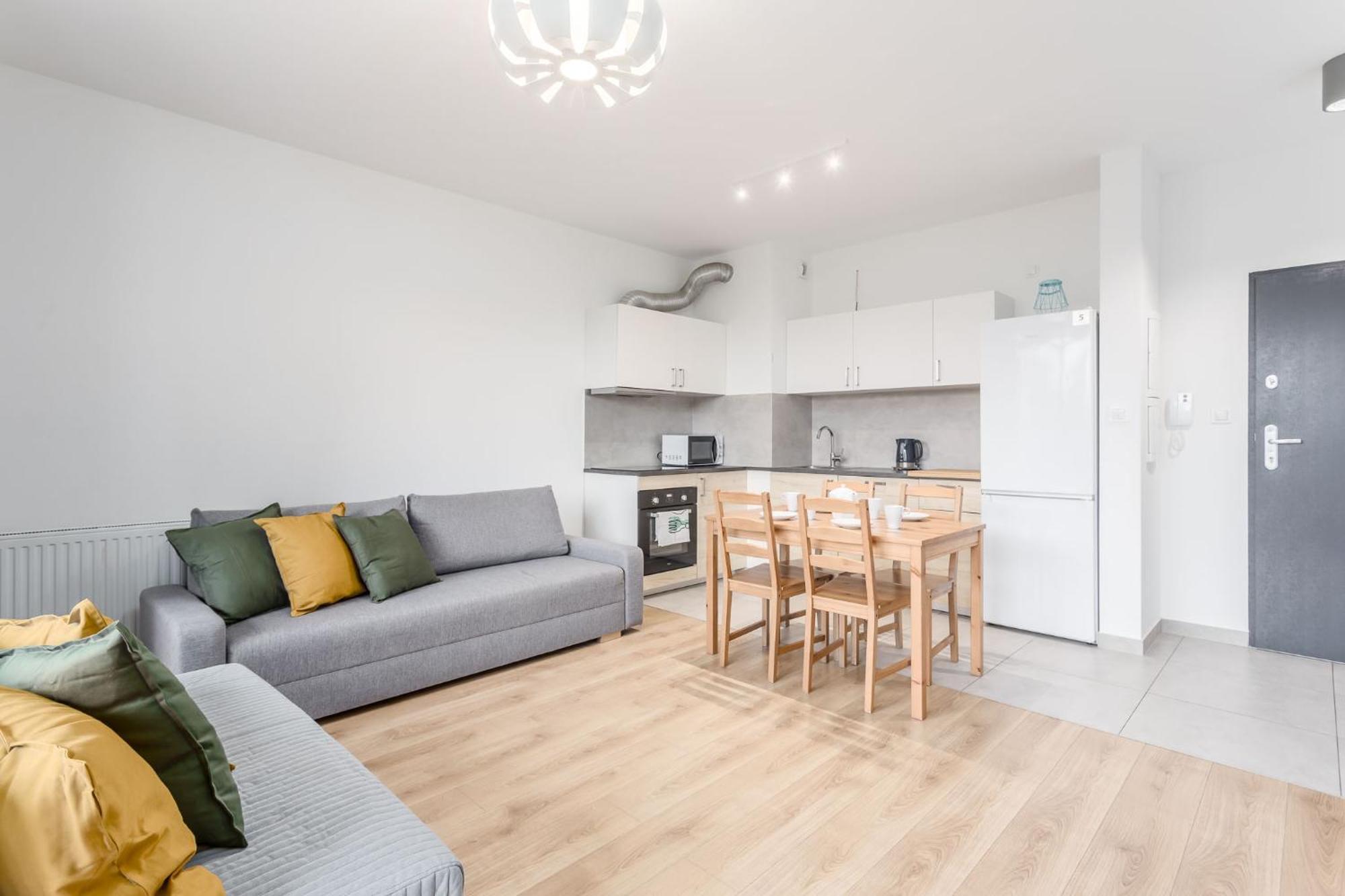 Ferienwohnung Enjoy! Marywilska Warschau Exterior foto