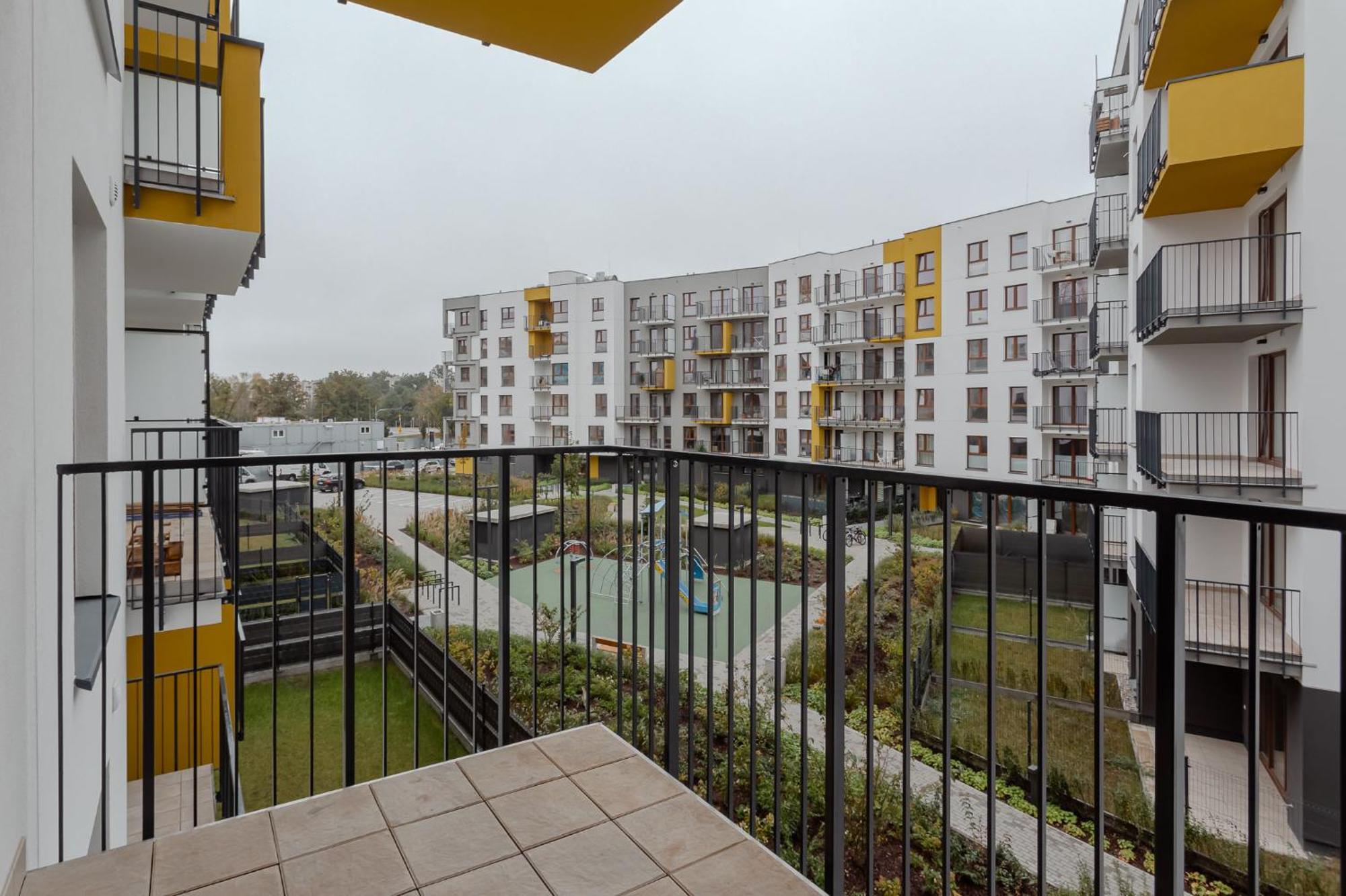 Ferienwohnung Enjoy! Marywilska Warschau Exterior foto