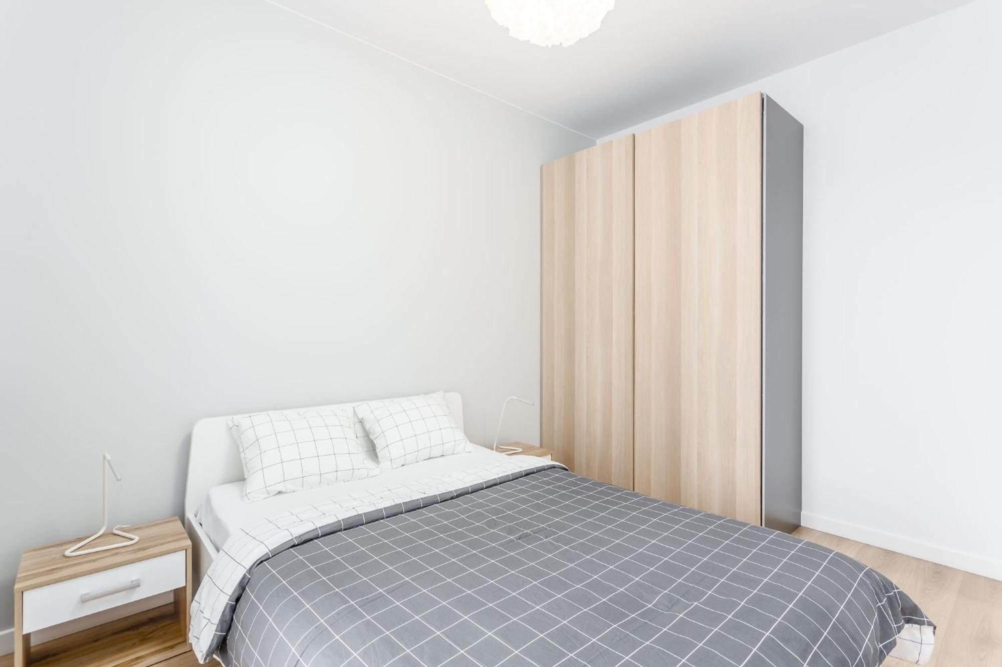 Ferienwohnung Enjoy! Marywilska Warschau Exterior foto