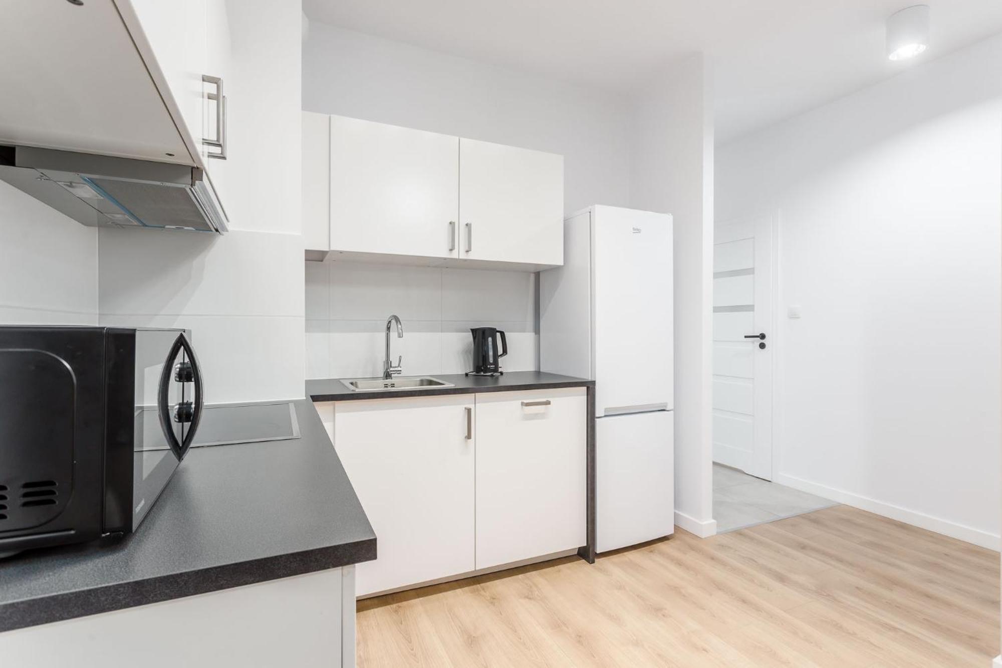 Ferienwohnung Enjoy! Marywilska Warschau Exterior foto