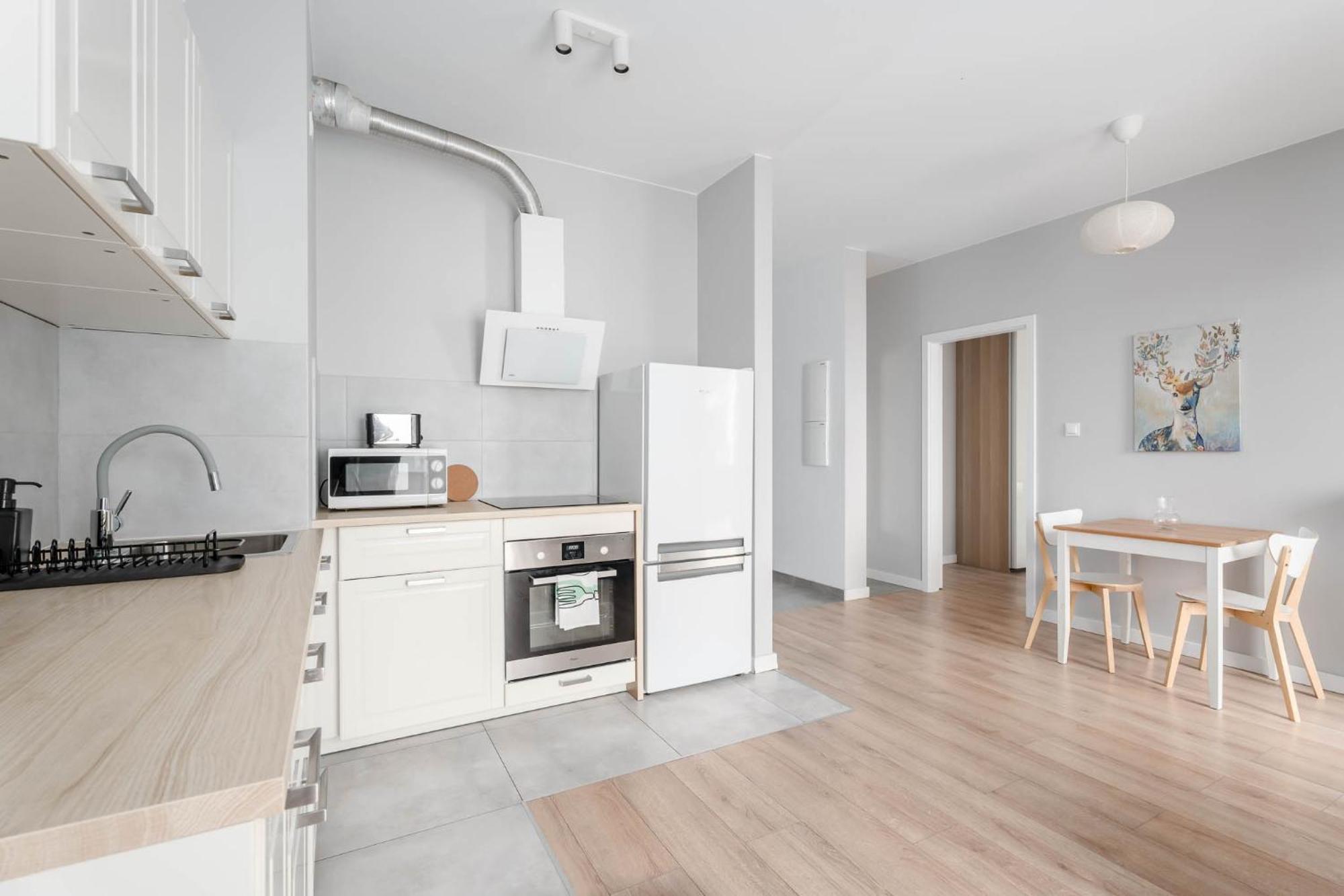 Ferienwohnung Enjoy! Marywilska Warschau Exterior foto