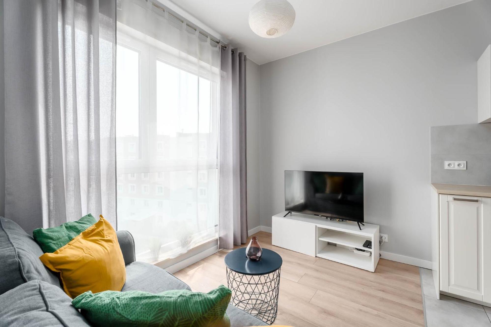 Ferienwohnung Enjoy! Marywilska Warschau Exterior foto