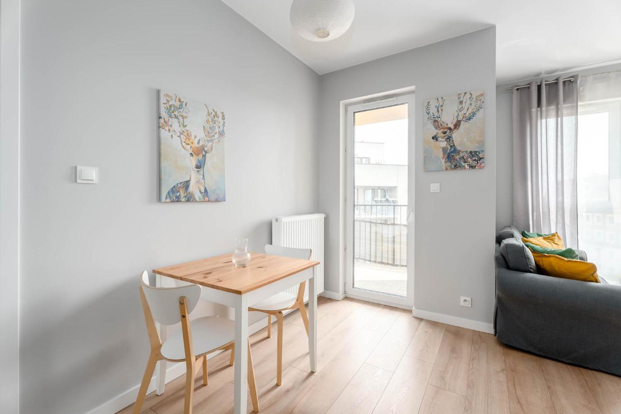 Ferienwohnung Enjoy! Marywilska Warschau Exterior foto