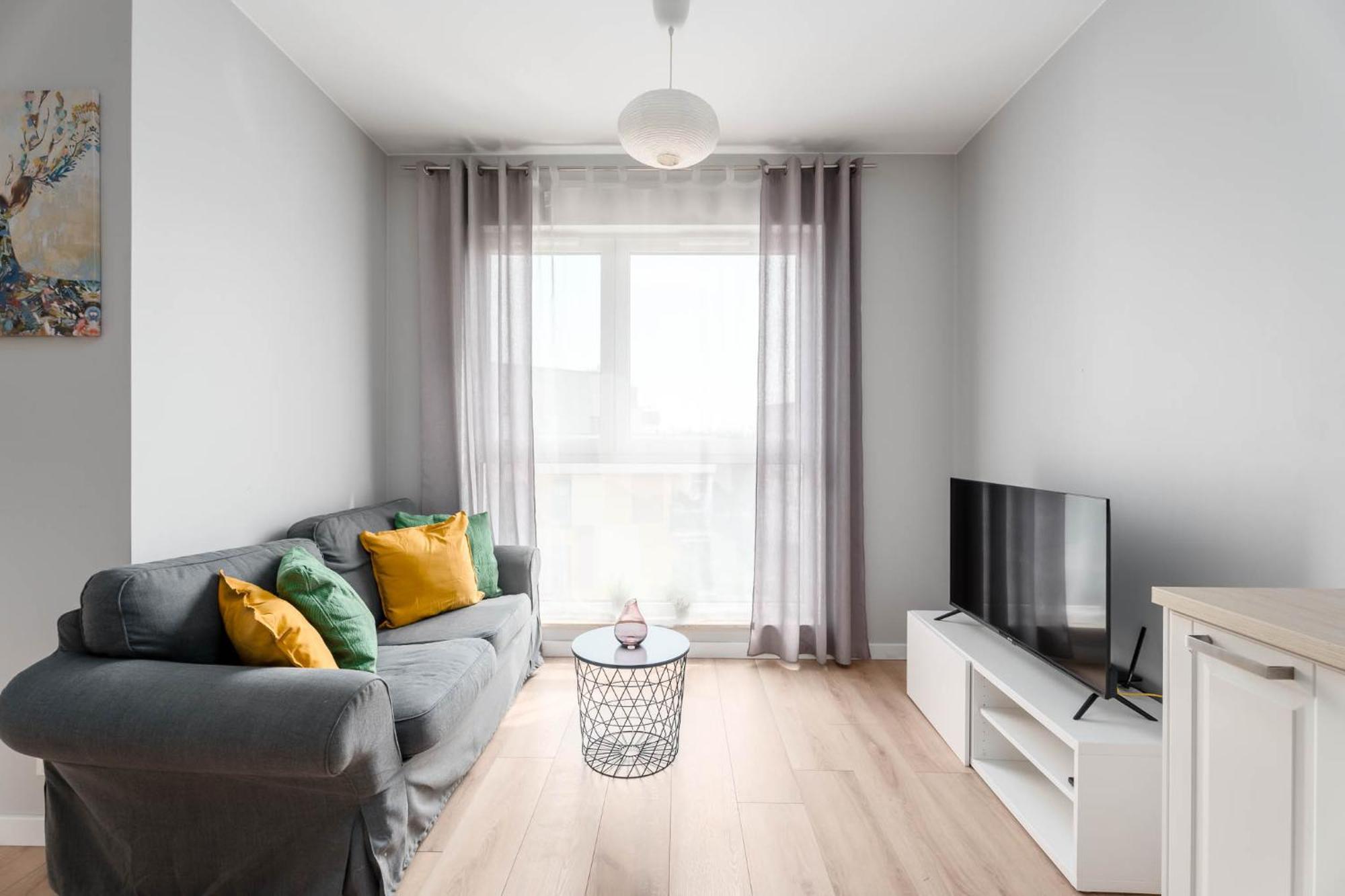 Ferienwohnung Enjoy! Marywilska Warschau Exterior foto
