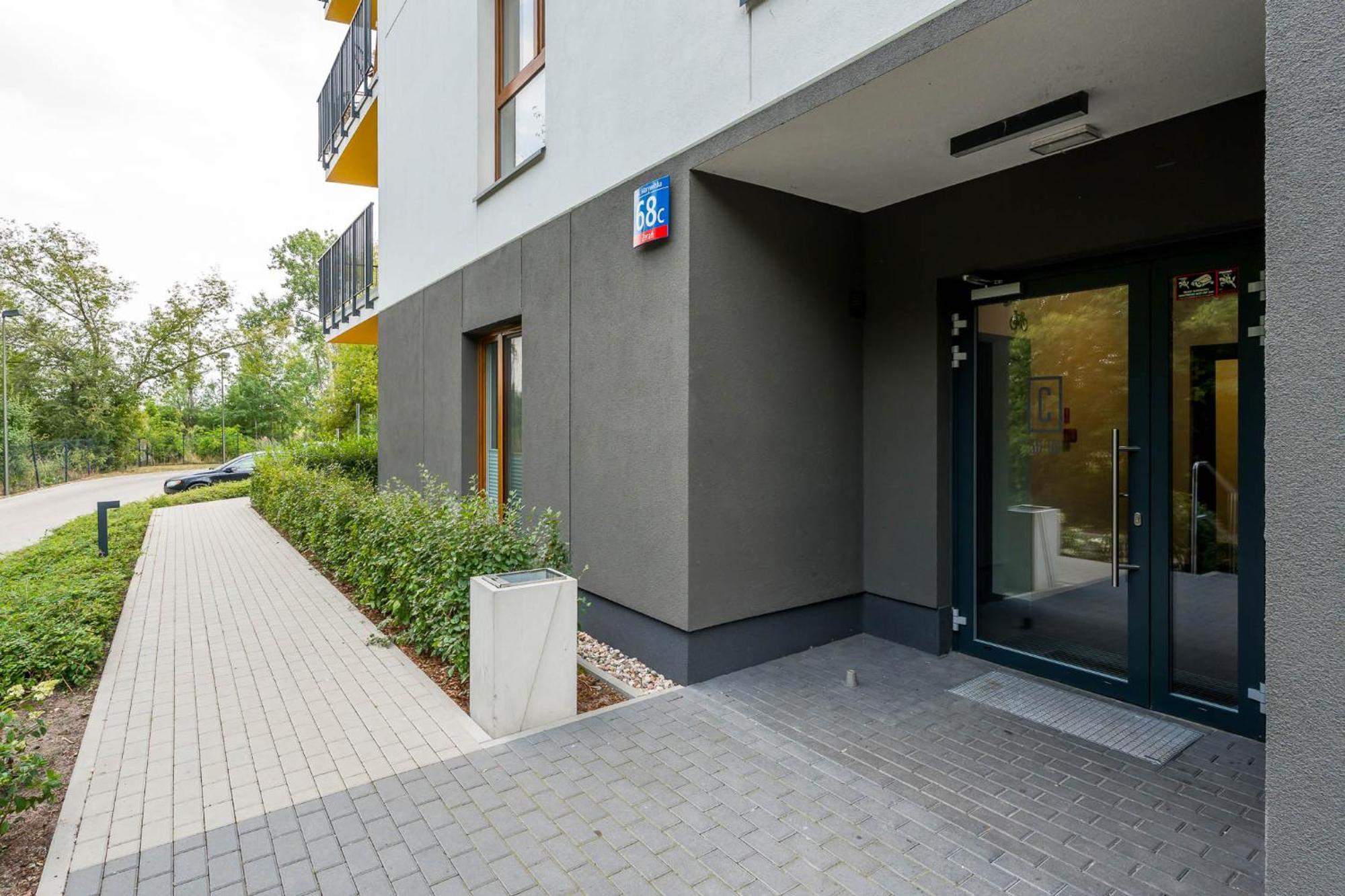 Ferienwohnung Enjoy! Marywilska Warschau Exterior foto