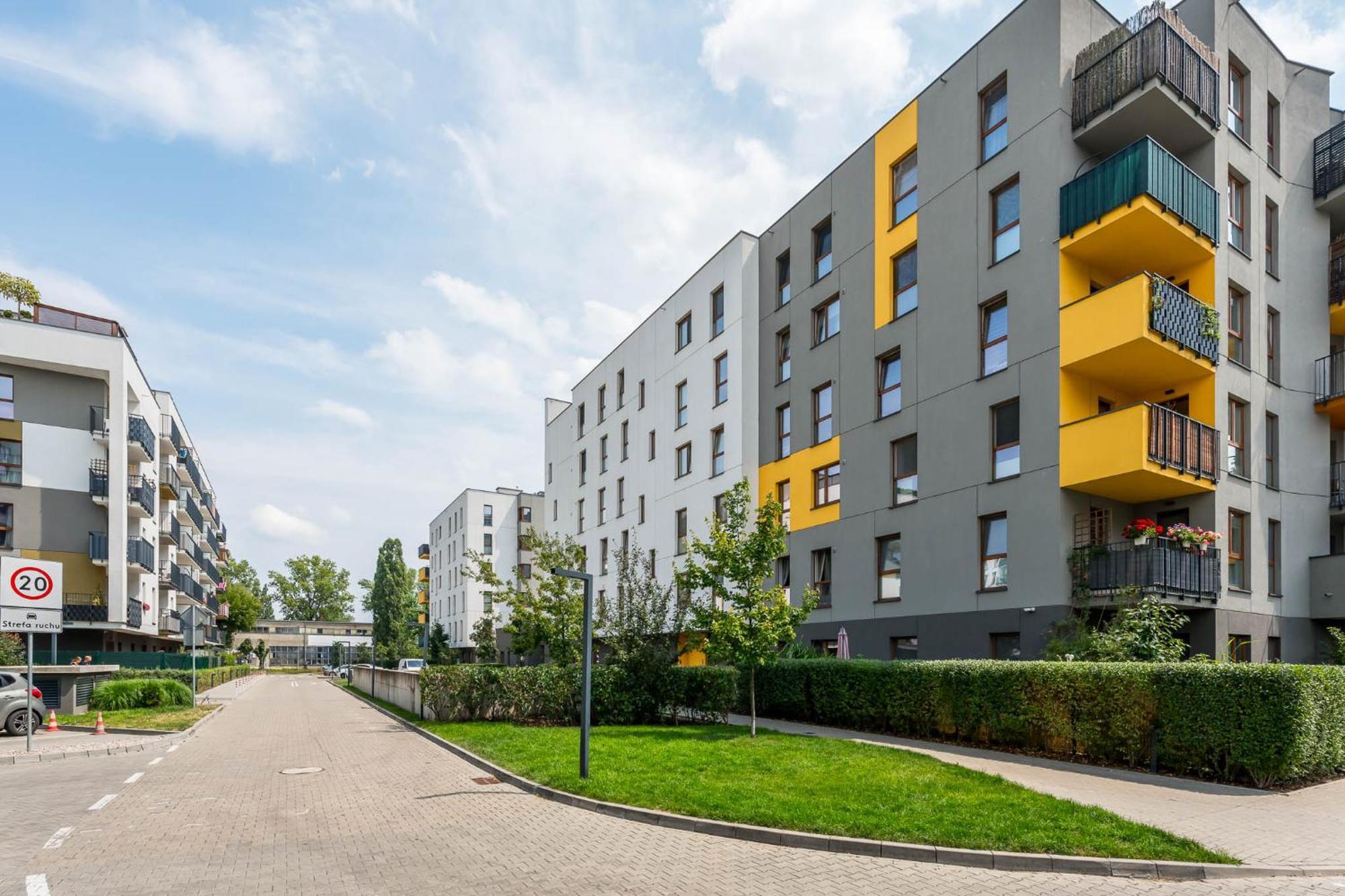 Ferienwohnung Enjoy! Marywilska Warschau Exterior foto